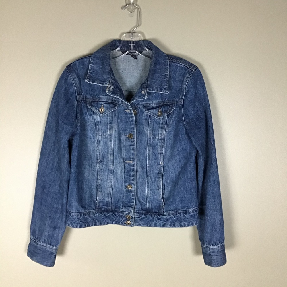 Chadwick’s Sz 10 Jean jacket, feminine details